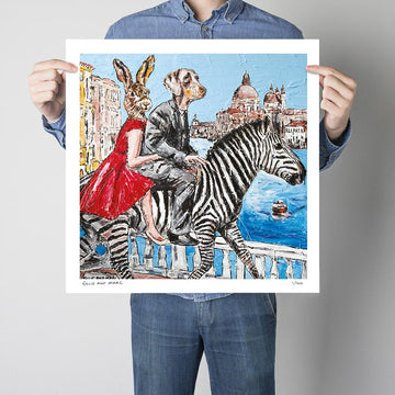 They Did Things Differently When in Venice (Print)