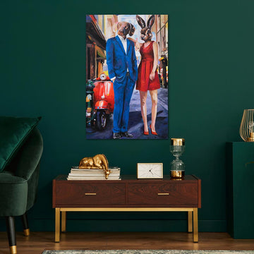 Vespa Love Today (Original Painting)