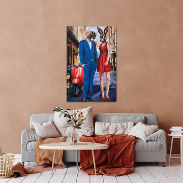 Vespa Love Today (Original Painting)