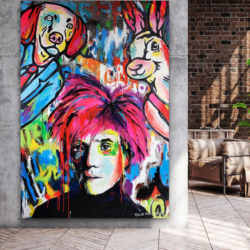 Warhol Was Their Hero (Original Painting)