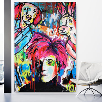 Warhol Was Their Hero (Original Painting)