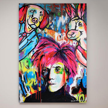 Warhol Was Their Hero (Original Painting)