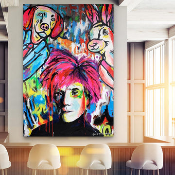 Warhol Was Their Hero (Original Painting)