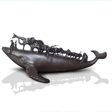 A Whale of a Good Time (Bronze Sculpture)
