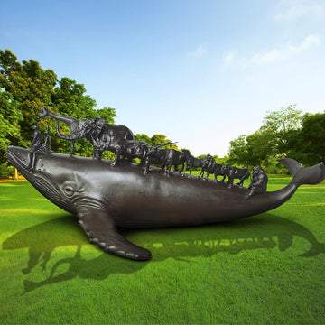 A Whale of a Good Time (Bronze Sculpture)