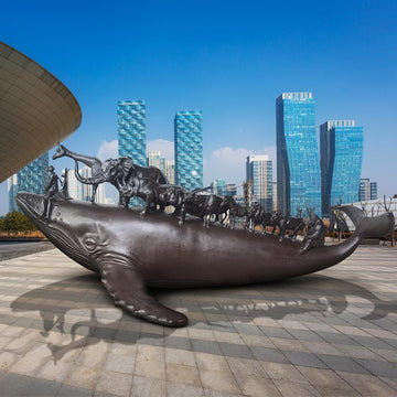 A Whale of a Good Time (Bronze Sculpture)
