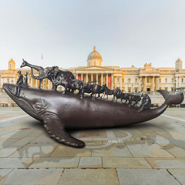 A Whale of a Good Time (Bronze Sculpture)
