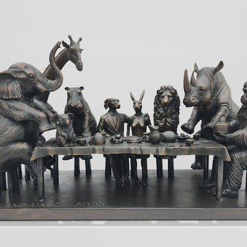 Wild Feast (Bronze Sculpture)