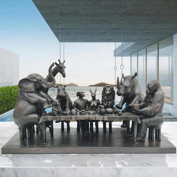 Wild Feast (Bronze Sculpture)
