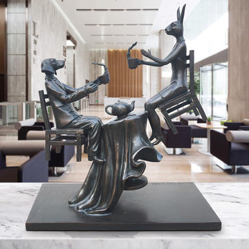 It Was a Windy Day in Rome (Bronze Sculpture)