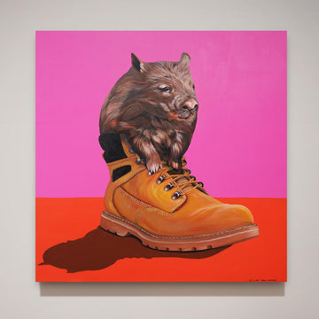 Wombat at work (Original Painting)