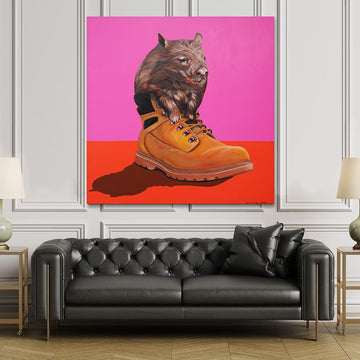 Wombat at work (Original Painting)