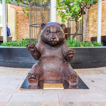 Tiny Baby Wonder Giant Panda (Bronze Sculpture)