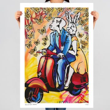 A Wonderful World Is Right In Front of Us (Print)