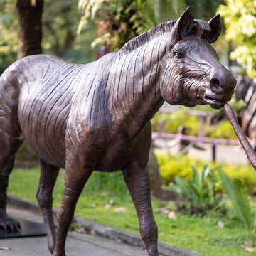 Love the Grevy's Zebra (Bronze Sculpture)