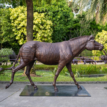 Love the Grevy's Zebra (Bronze Sculpture)