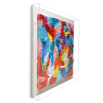 The world loved rhinos (Original Painting)