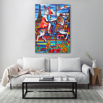 Life Was Always Going to Be Up and Down (Original Painting)