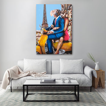 Paris Together (Original Painting)