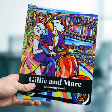 GILLIE AND MARC – Colouring Book 2023