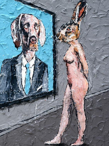 She wondered if she bought the painting would it rocket in price