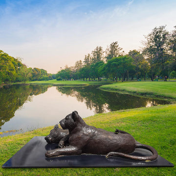 Cubs 13 and 14 (Bronze Sculpture)