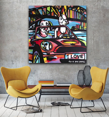 They said it was love and so much more (Original Painting)