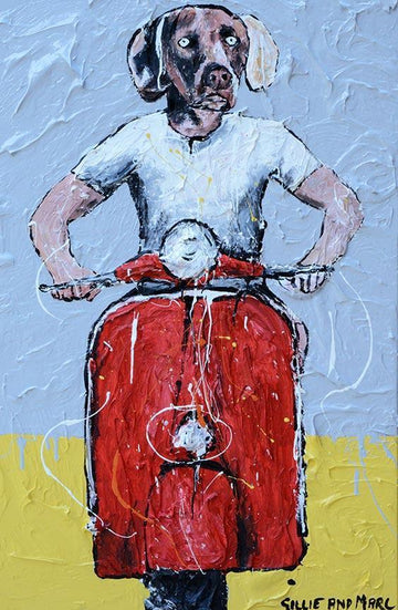 He wasn't a lone wolf but a lone dogman