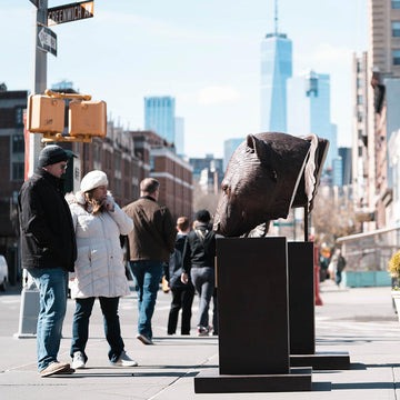 Atiqtalik - Polar Bear of the Wild (Bronze Sculpture)