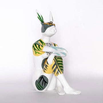 Splash Pop City Bunny (Resin Sculpture)