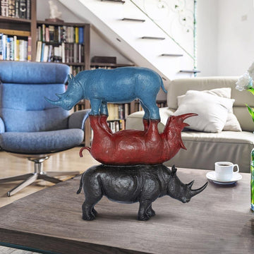 The Future Was Going to Be Colorful and Bright (Bronze Sculpture)