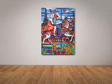 Life Was Always Going to Be Up and Down (Original Painting)