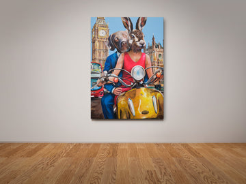 Londoners in Love (Original Painting)