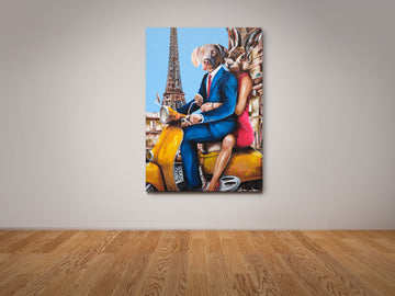 Paris Together (Original Painting)