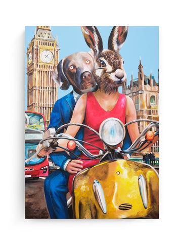 Londoners in Love (Original Painting)