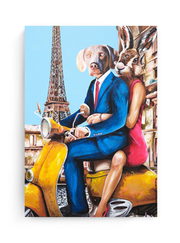 Paris Together (Original Painting)