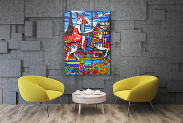 Life Was Always Going to Be Up and Down (Original Painting)