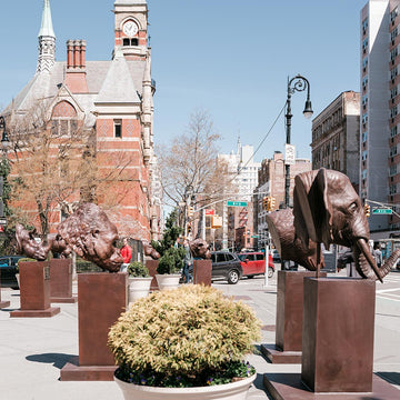 Gahiji - African Lioness of the Wild (Bronze Sculpture)
