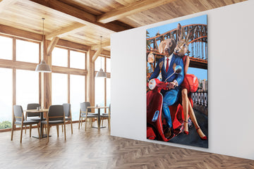 They Were Always a Team (Original Painting)