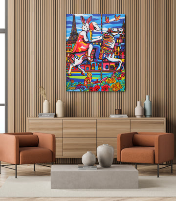 Life Was Always Going to Be Up and Down (Original Painting)