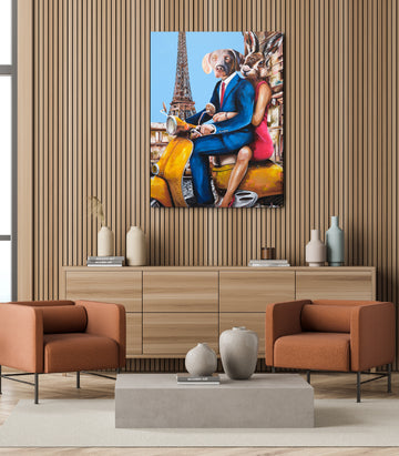 Paris Together (Original Painting)