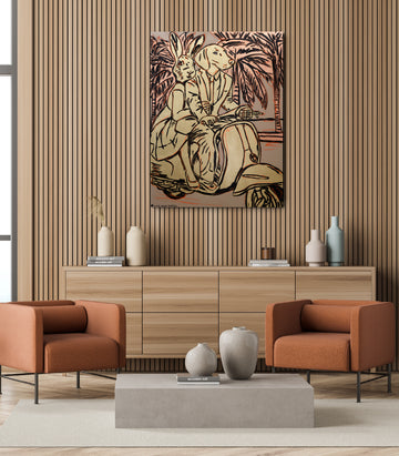 They Were on Holidays Forever (Original Painting)