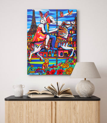 Life Was Always Going to Be Up and Down (Original Painting)