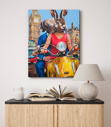 Londoners in Love (Original Painting)