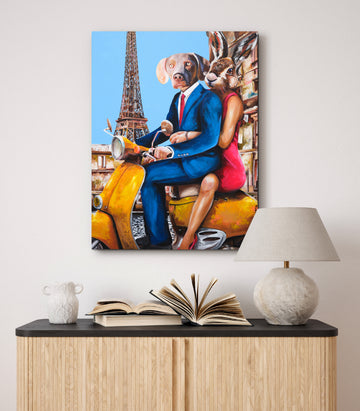 Paris Together (Original Painting)
