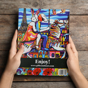 GILLIE AND MARC – Colouring Book 2023