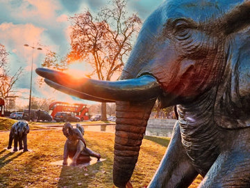 The Orphans (Bronze Sculpture)