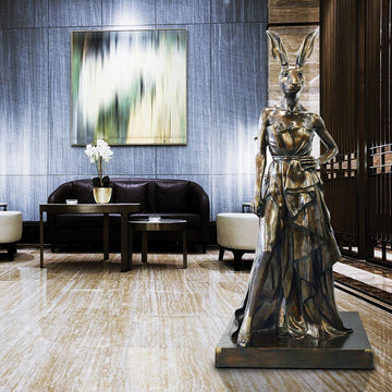 Angelina Rabbitgirl (Bronze Sculpture)