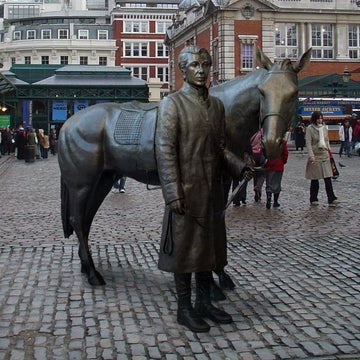 Archbishop Polding and his horse (Bronze Sculpture)