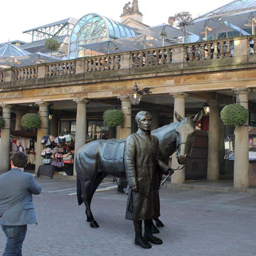 Archbishop Polding and his horse (Bronze Sculpture)